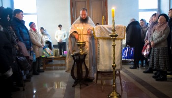 Крещение Господне в Николо-Берлюковском монастыре, 2015