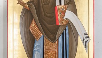 Икона преподобного Евмения, епископа Гортинского
