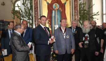 Открытие и освящение памятника Великому Князю Сергею Александровичу
