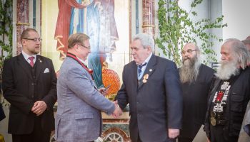 Освящение памятника Великому Князю Сергею Александровичу