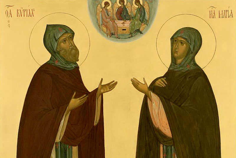 Преподобные Кирилл и Мария Радонежские