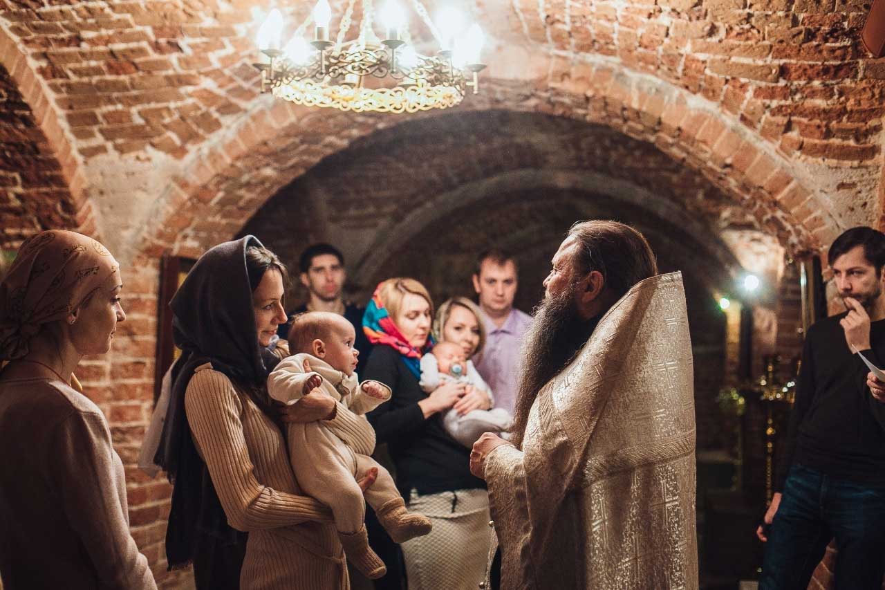 Крещение в Николо-Берлюковском монастыре, игумен Нифонт (Семыкин)