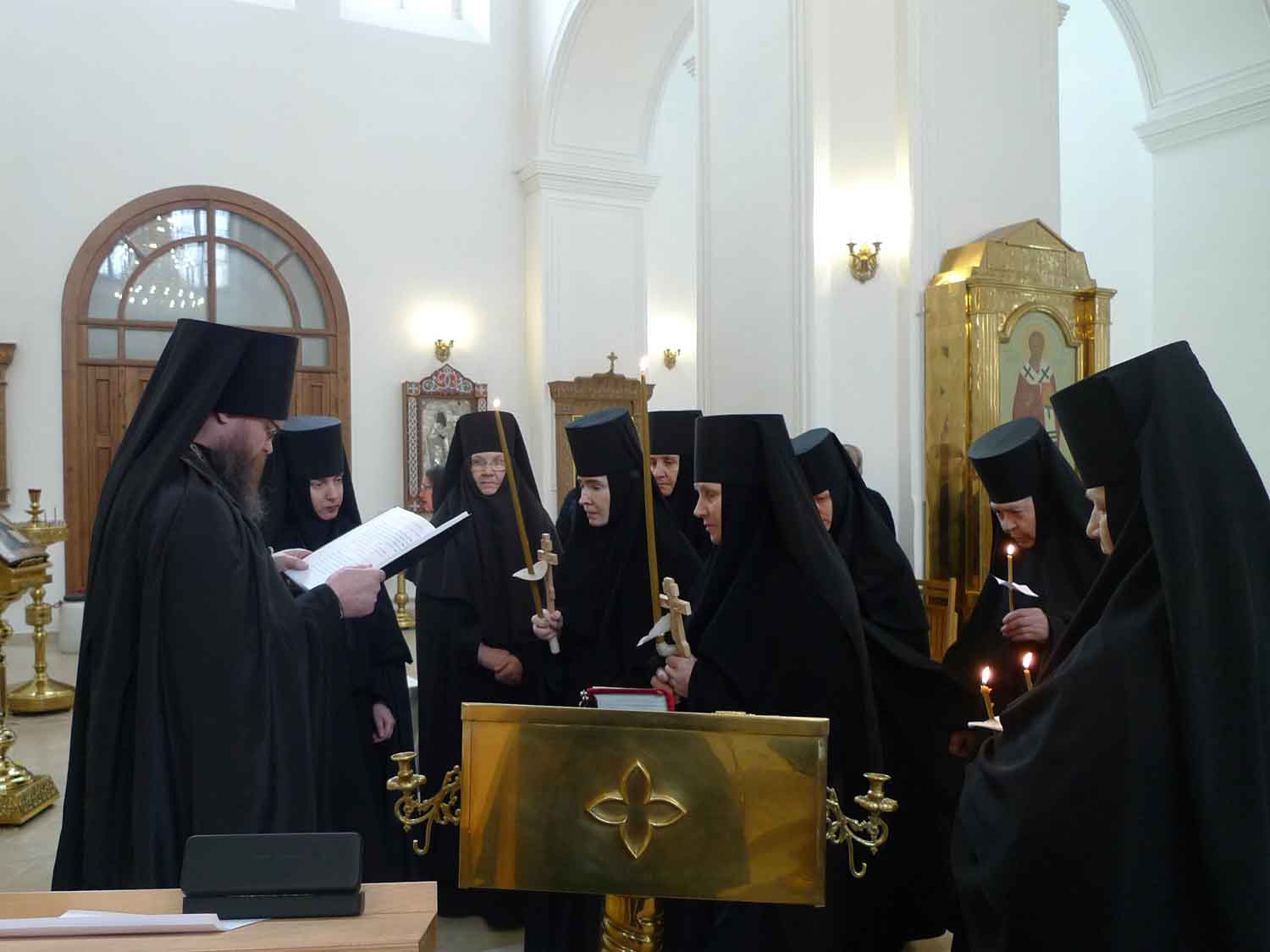 Монашеский постриг в Александро-Невском женском монастыре