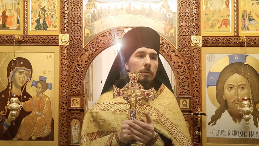 Проповедь насельника Николо-Берлюковского монастыря иеромонаха Тимофея на Божественной Литургии 1 января 2022 года